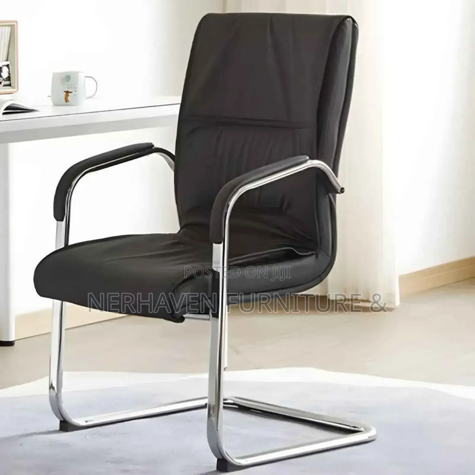 Mesh Back Visitor Chair – Executive Look