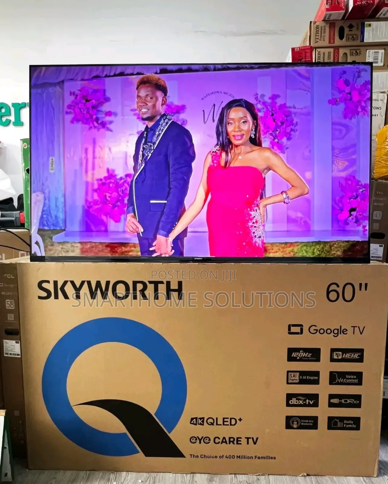 Skyworth 60′′ 120hz Qled Google Tv