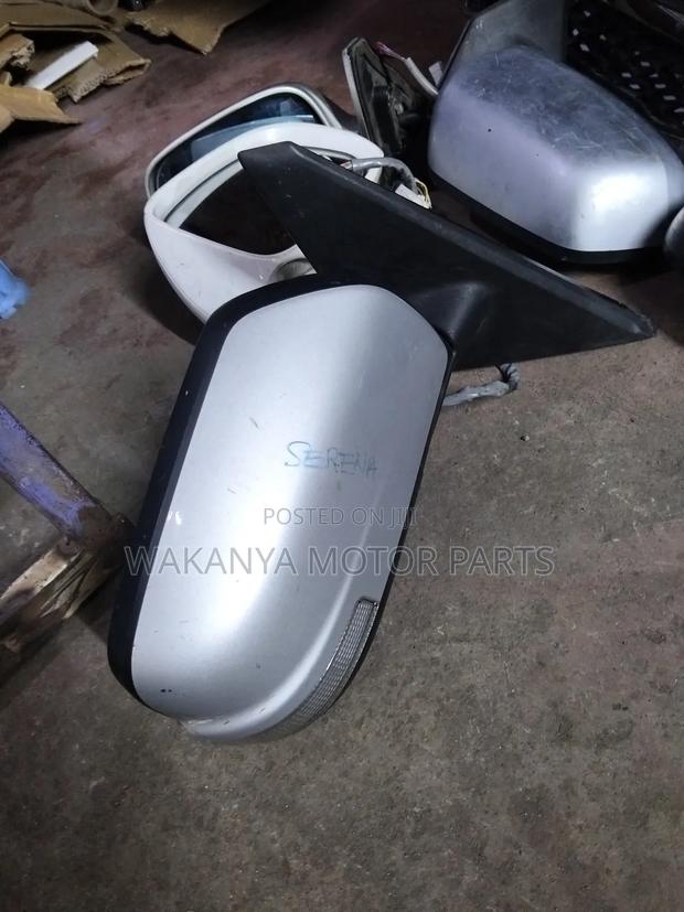 Nissan Serena Fc26 Power Side Mirror With Indicator Lamp, Ex Japan - thumbnail 2