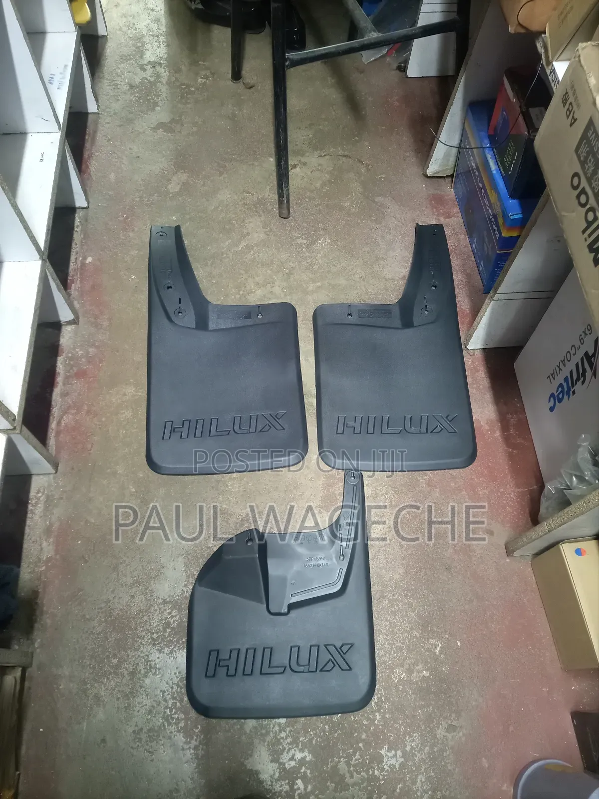 Mudflaps for Hilux