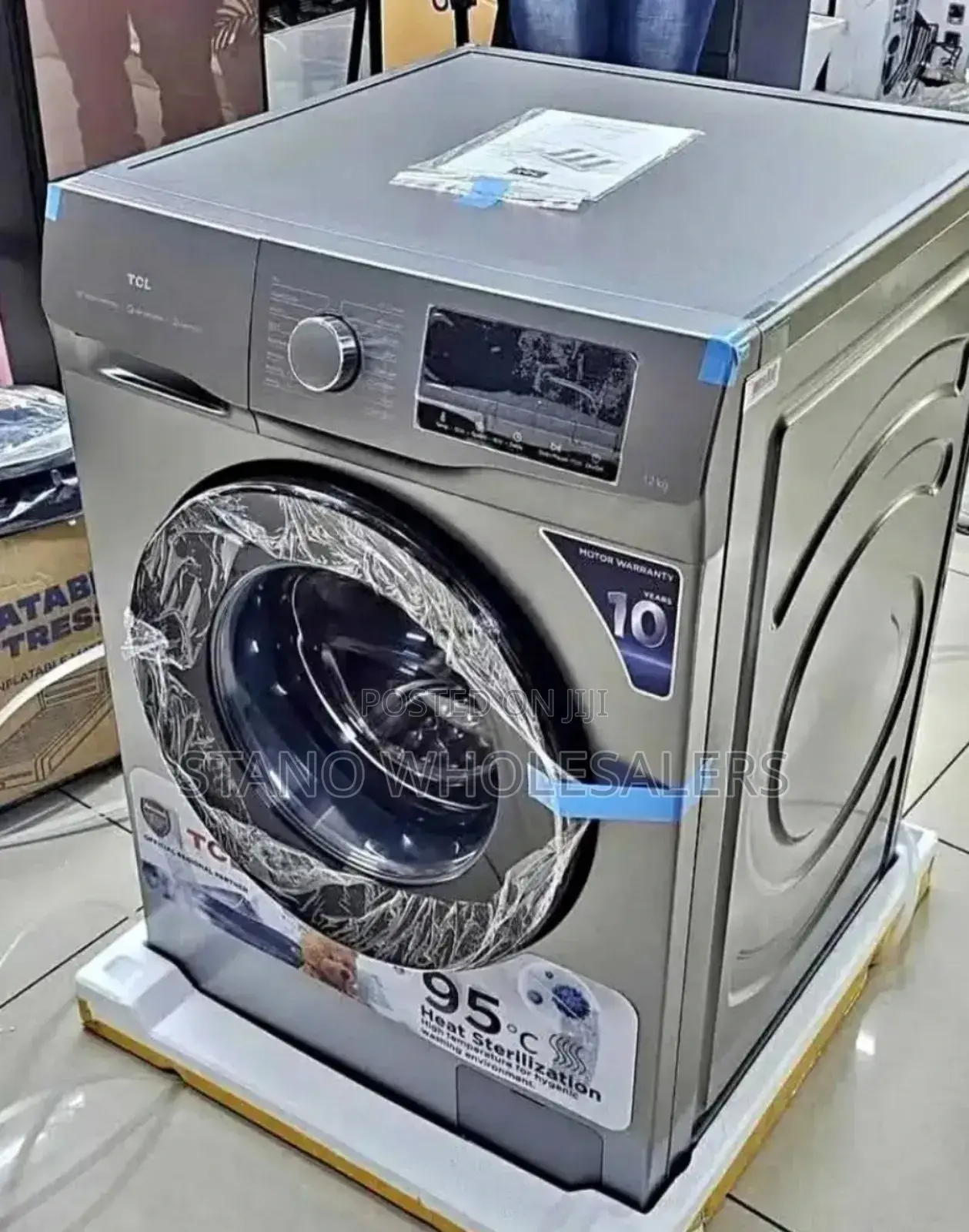 Front Load 10kg Tcl Washing Machine
