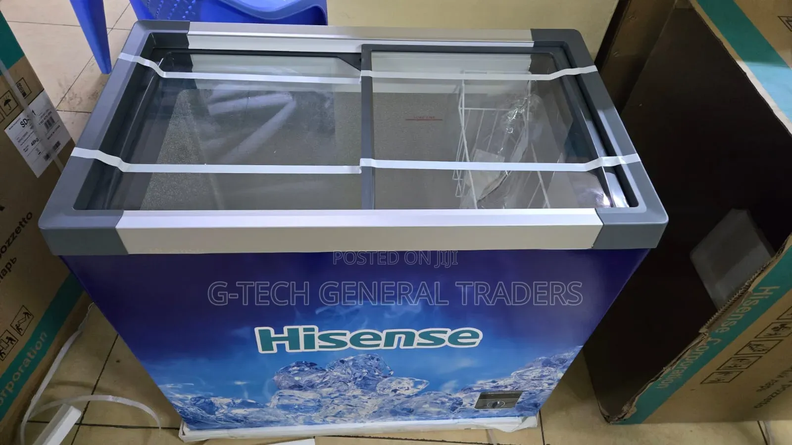 Hisense 201l Energy Saver Showcase Ice Cream Display Freezer