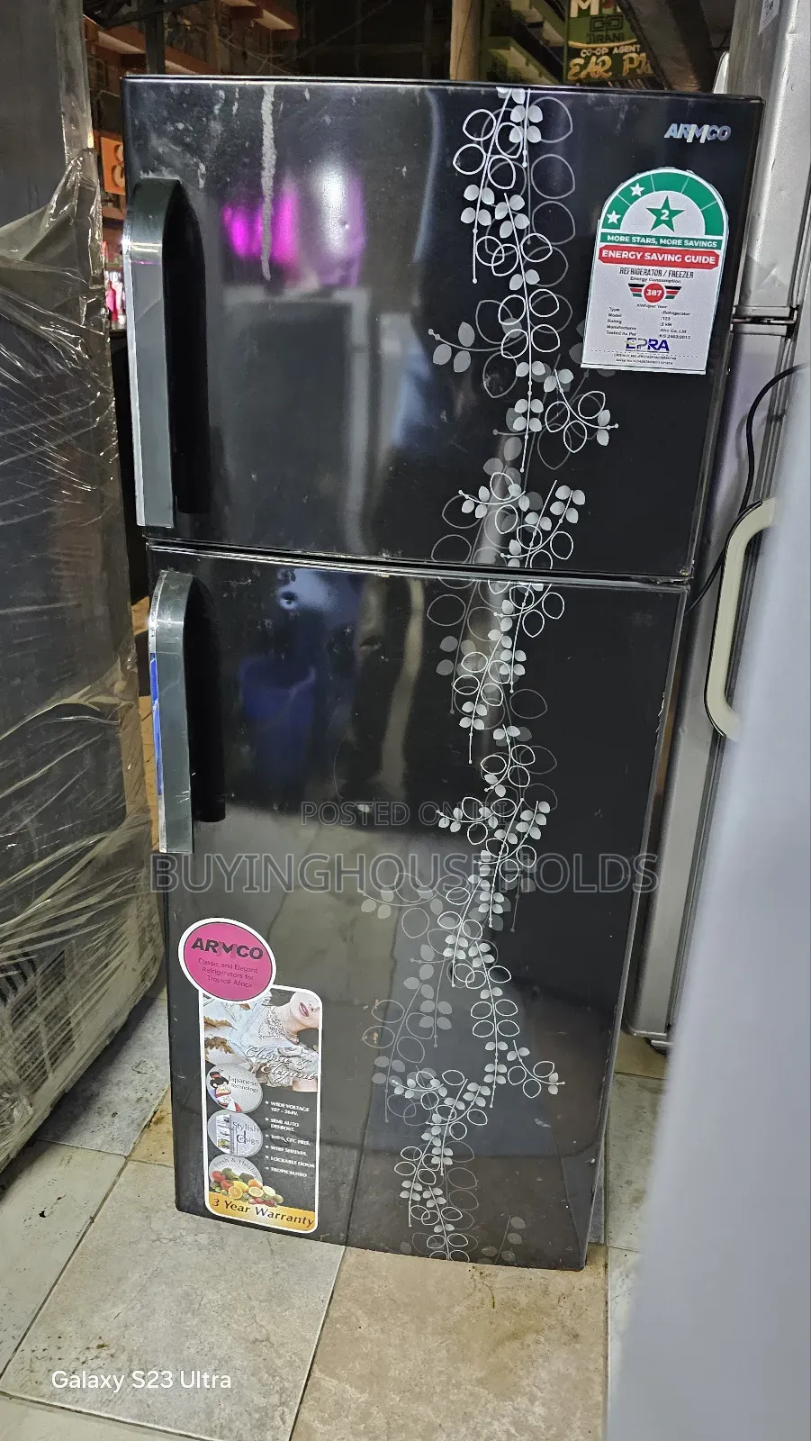 Armco 240l No Frost Fridge