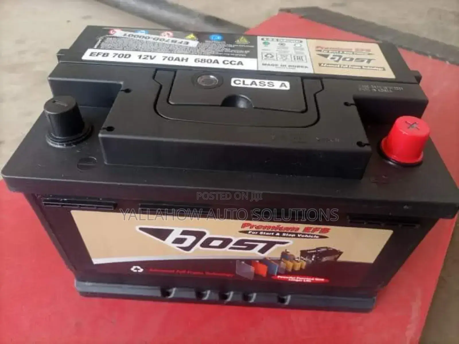 Din55 Bost Battery – Reliable Power Long Service Life