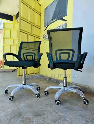 7. Mesh Chair With Armrests – Work From Home