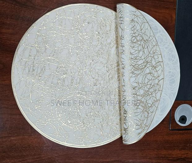 Waterproof Non Woven Table Mats Set of 6pcs