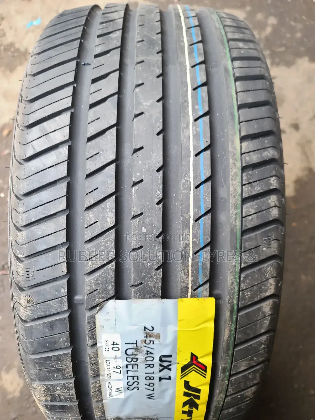 245/40r18 Jk Tyres 97y Ux1 Made in India