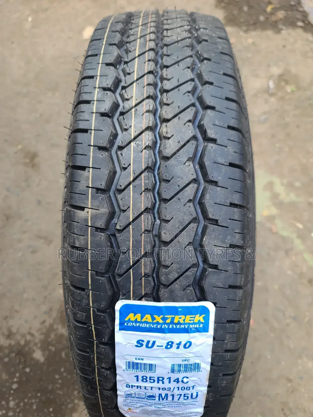 185 R14 C Maxtrek Tyres SU-810 Commerciol