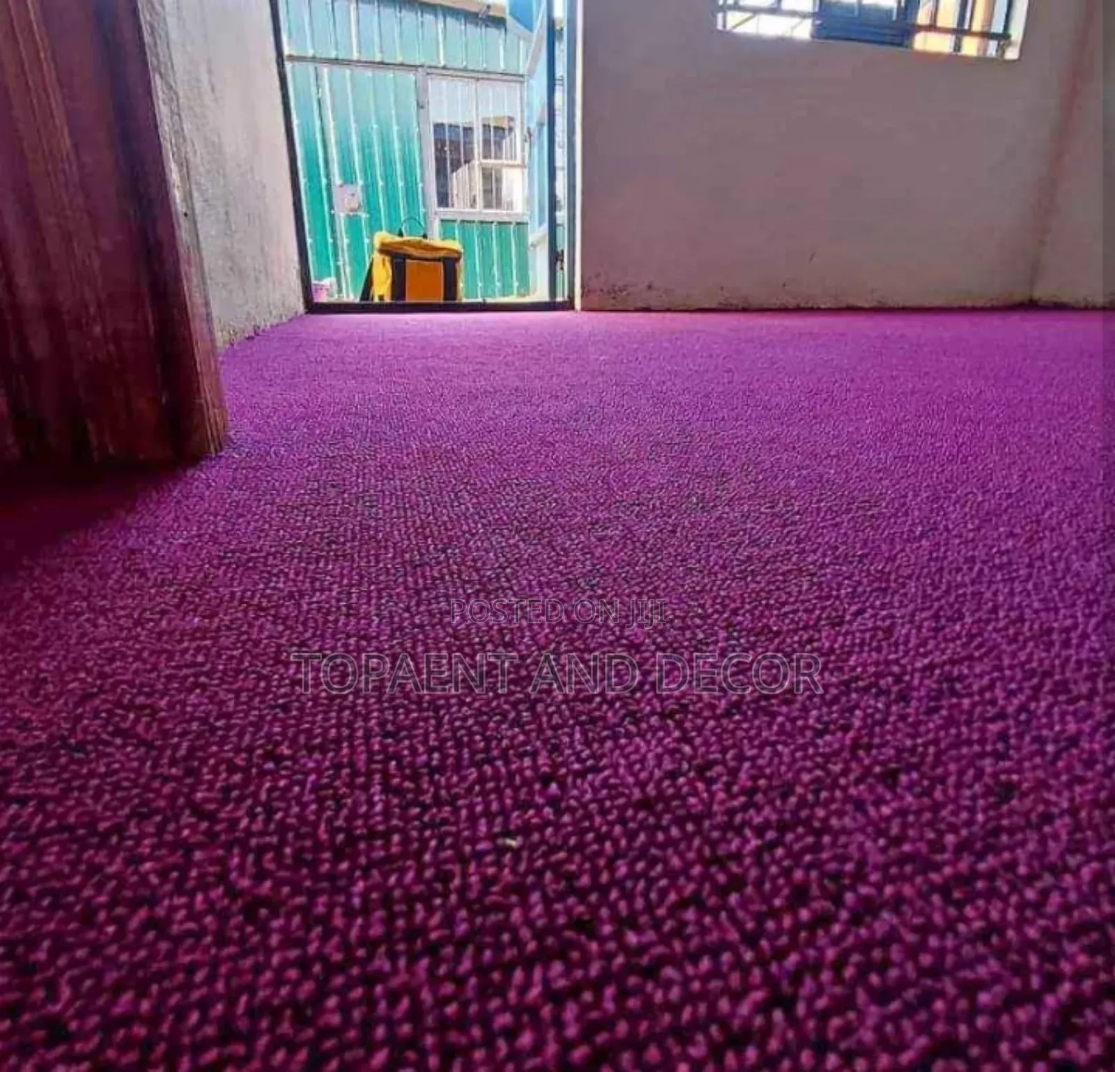 Multi Coloured Fitted Wall to Wall Carpet