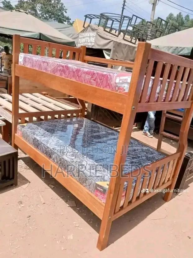 Double Decker Bed Strong Hardwood - main view