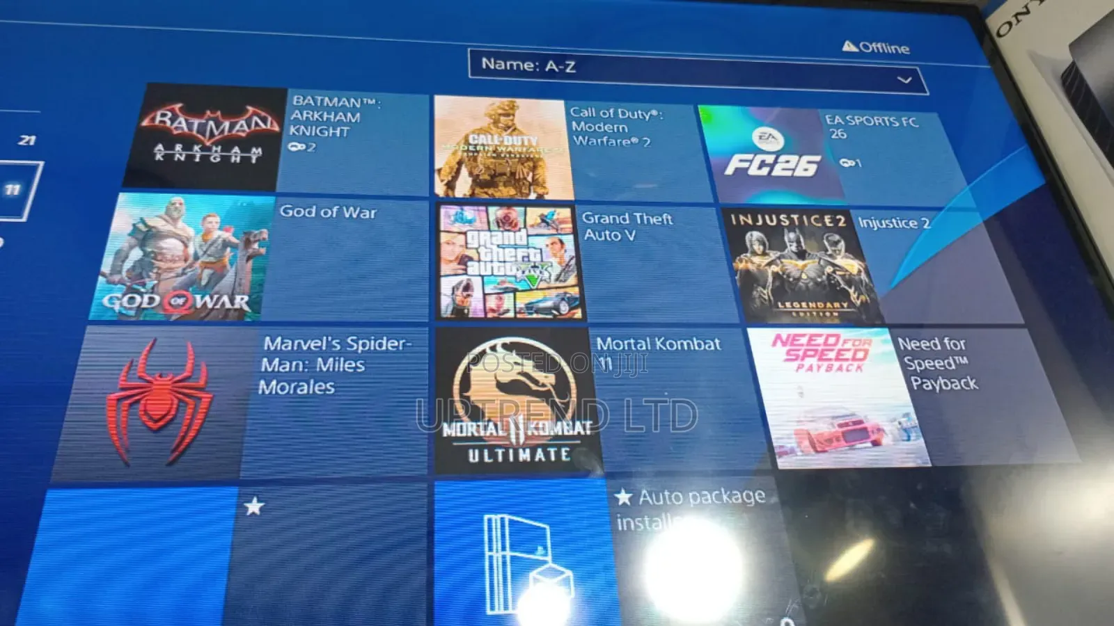 Playstation 4 Slim 1tb Chipped With 17 Latest Games Fc 26 Included