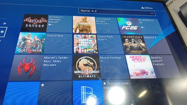 Playstation 4 Slim 1tb Chipped With 17 Latest Games Fc 26 Included - thumbnail 3