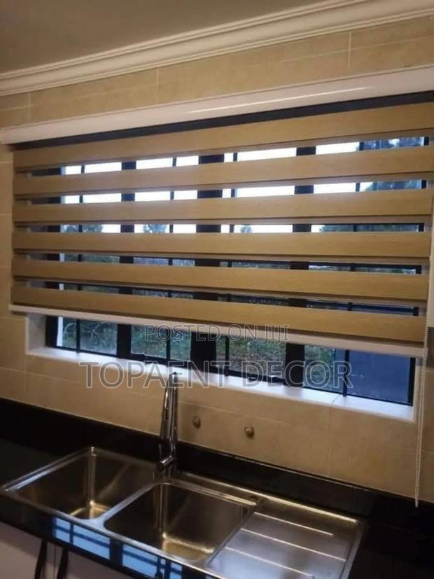 Beige Premium Finishing For Horizontal Office Blinds - main view