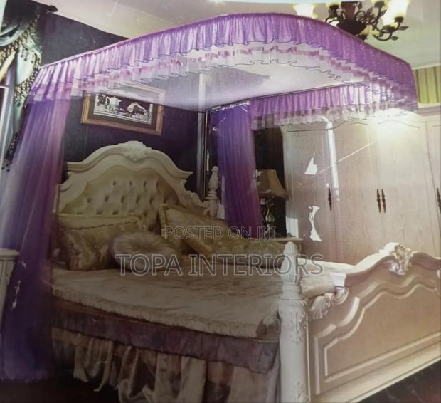 Strong Two Stands Track Mosquito Nets for All Bed Sizes