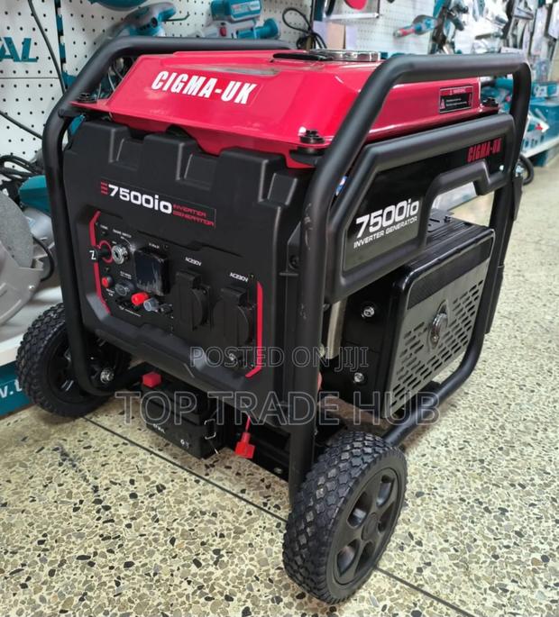 Cigma-uk 7kva Inverter Generator | Low Noise | Fuel Efficient