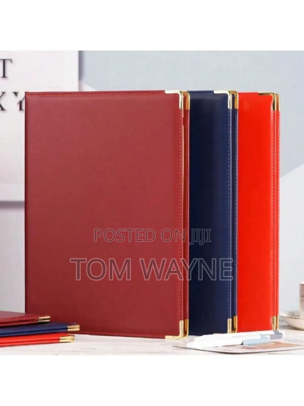 Executive Leather Certificate Folder