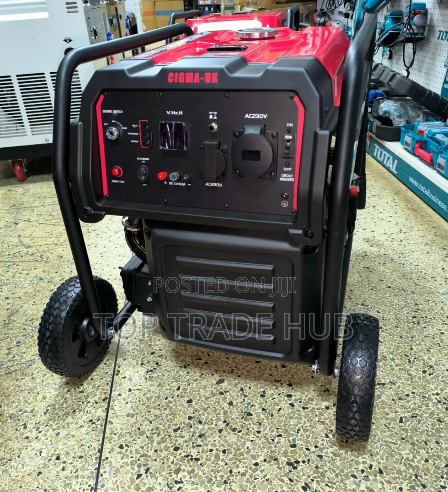 15800io-q Cigma-uk 15kva Gasoline Inverter Open Type Generator
