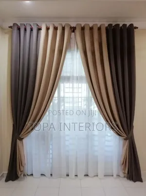 Beautiful Blended Curtains for Living Room