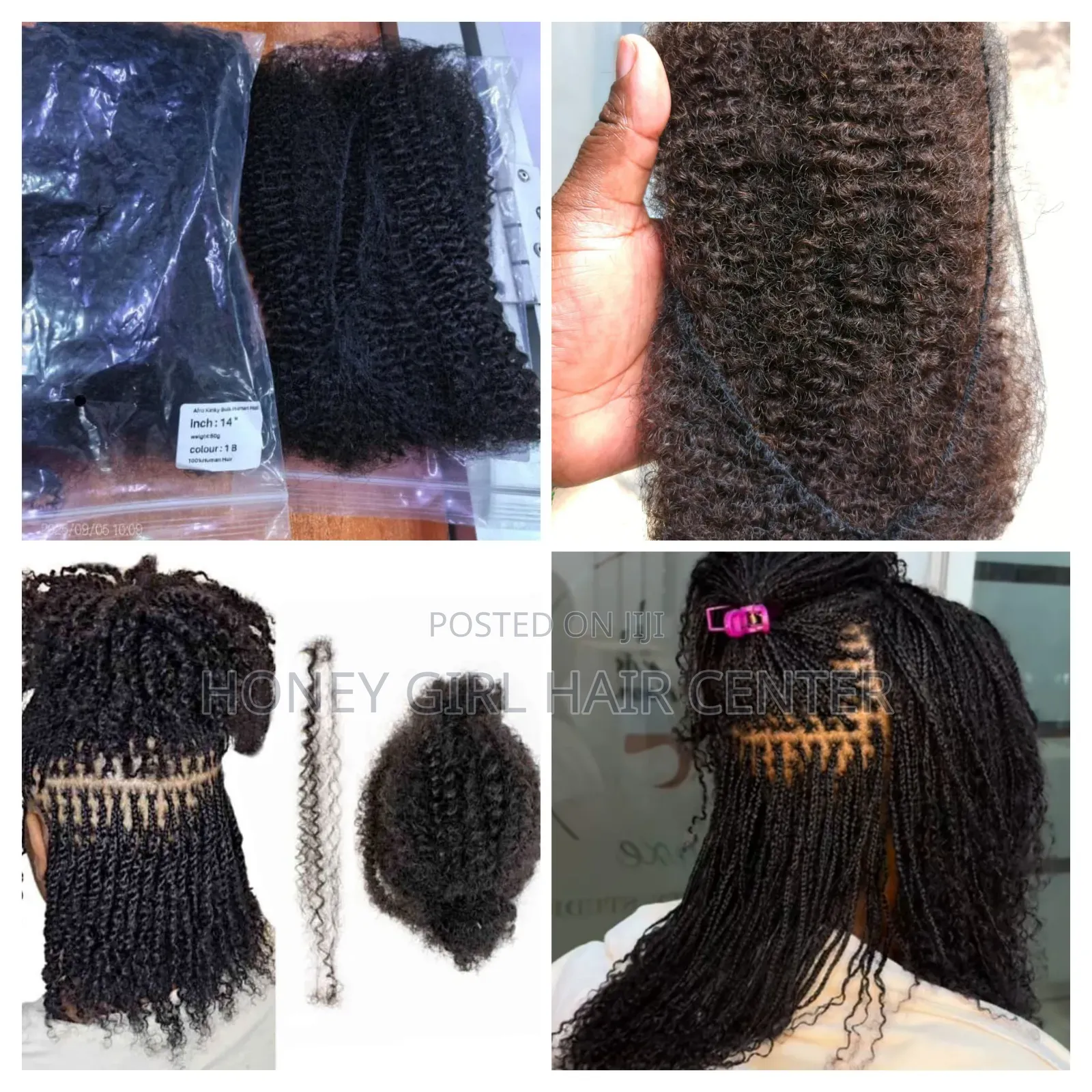 Afro Bulk Human Hair