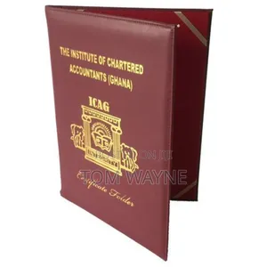Leather Certificate Folders, A4 Size