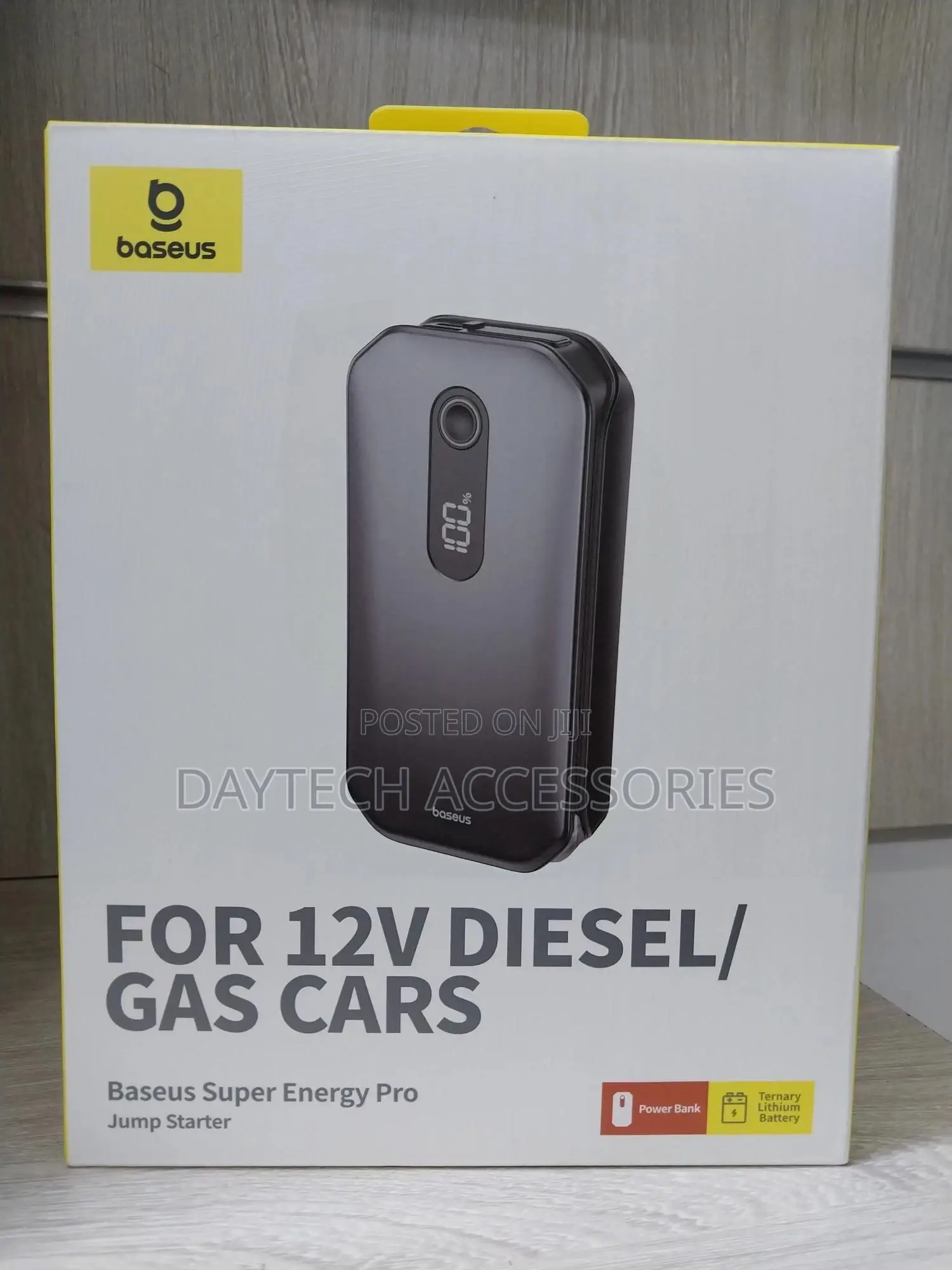 The Baseus Super Energy Pro Car Jump Starter and Power Bank.
