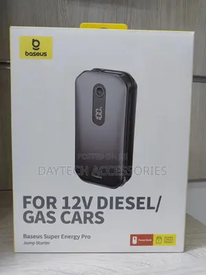 The Baseus Super Energy Pro Car Jump Starter and Power Bank.