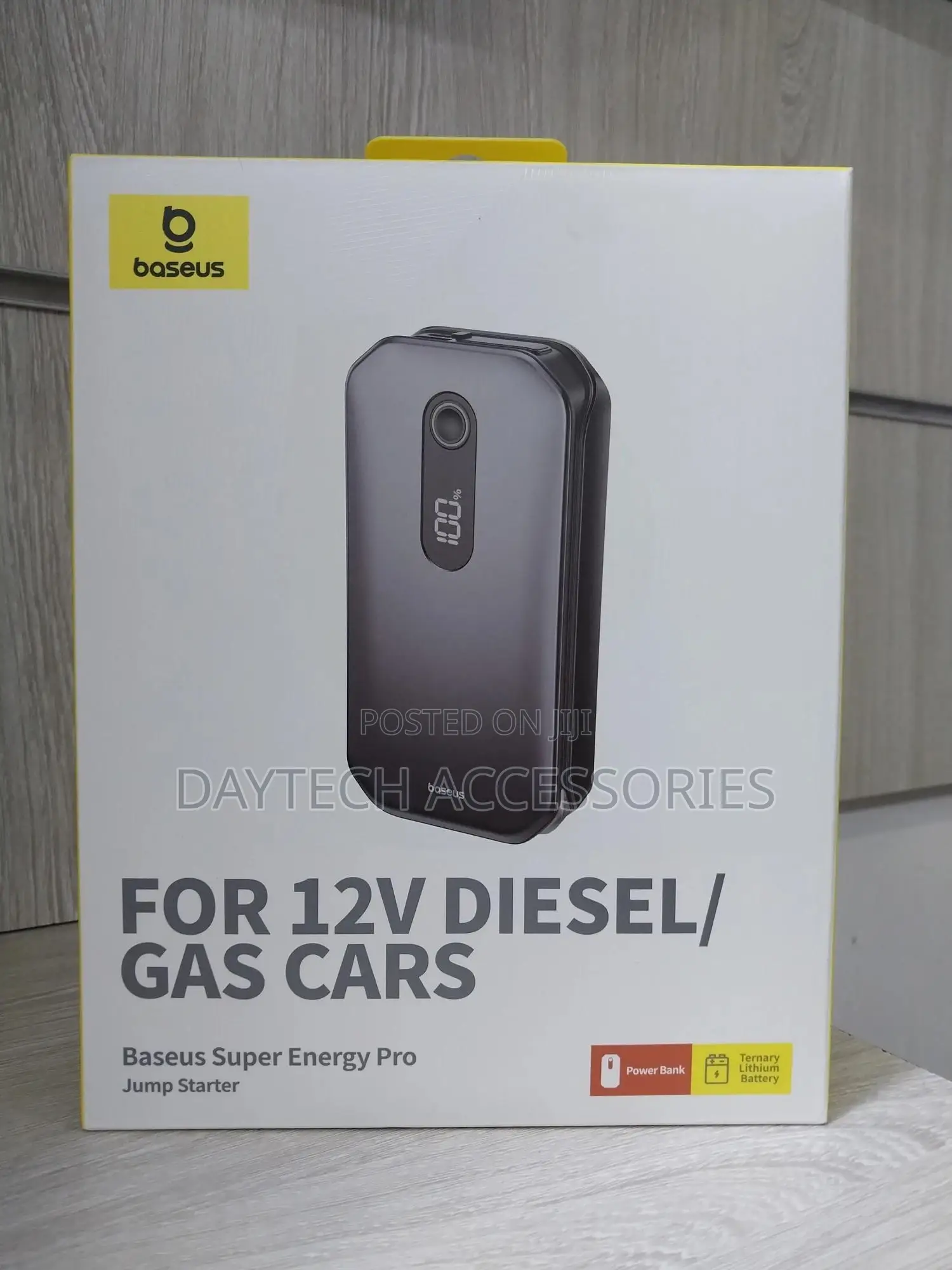 The Baseus Super Energy Pro Car Jump Starter and Power Bank.