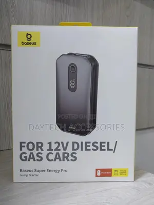 The Baseus Super Energy Pro Car Jump Starter and Power Bank.