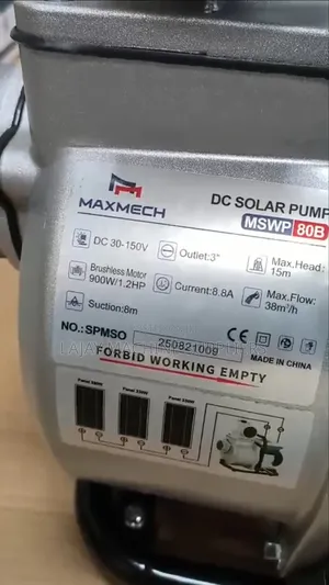 Maxmech Solar Surface Pump 1.5hp 15m 900w