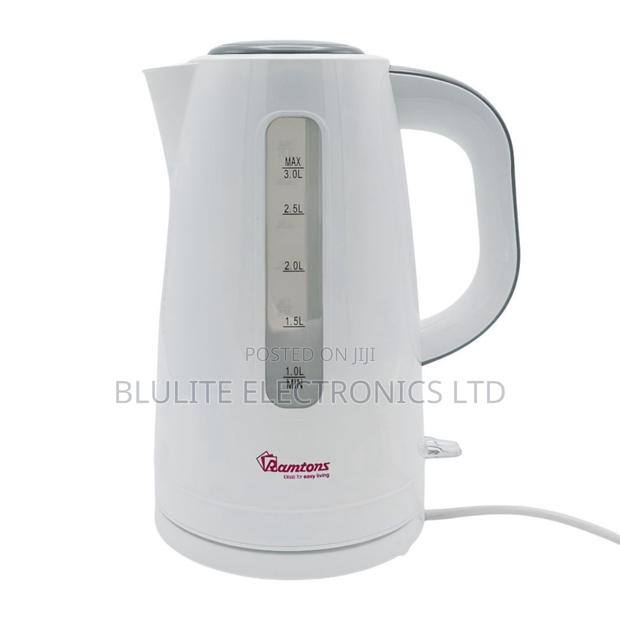 Ramtons Cordless Electric Kettle 3 Litres White- Rm/567 - main view