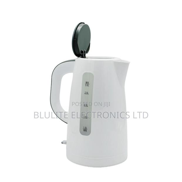 Ramtons Cordless Electric Kettle 3 Litres White- Rm/567 - thumbnail 6