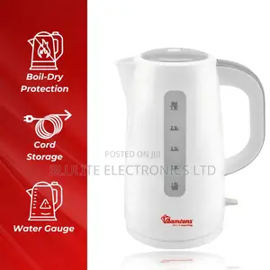 Ramtons Cordless Electric Kettle 3 Litres White- Rm/567
