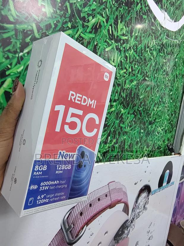 New Xiaomi Redmi 15C 4G 128 GB Black - thumbnail 3