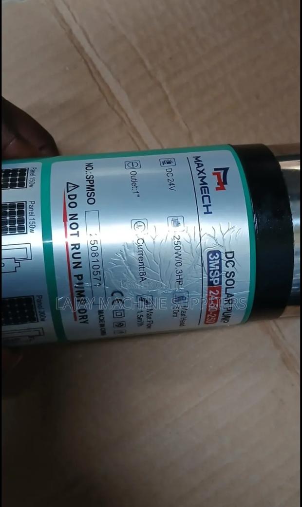 Solar Submersible Water Pump 250w 50m - thumbnail 3