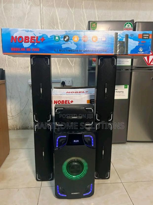 Nobel 55000w Pmpo Multimedia Speaker System Nb-2080 - main view