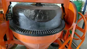Titan Commercial Diesel Concrete Mixer 500litres Capacity 8hp Engine.
