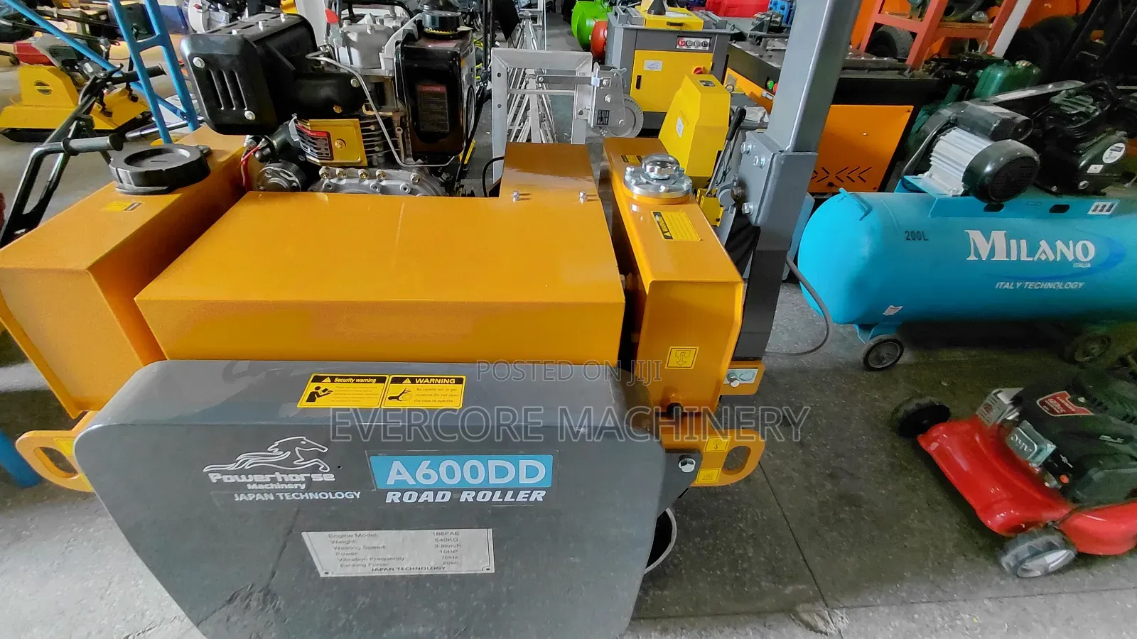 Diesel Powered Double Drum Road Roller/Compactor Machine.