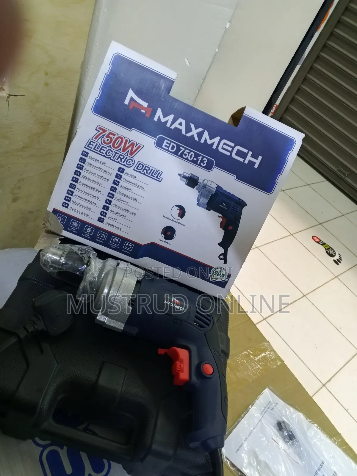750w Electric Drill