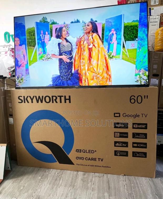Skyworth 60 Inch Qled Smart Tv Frameless - main view