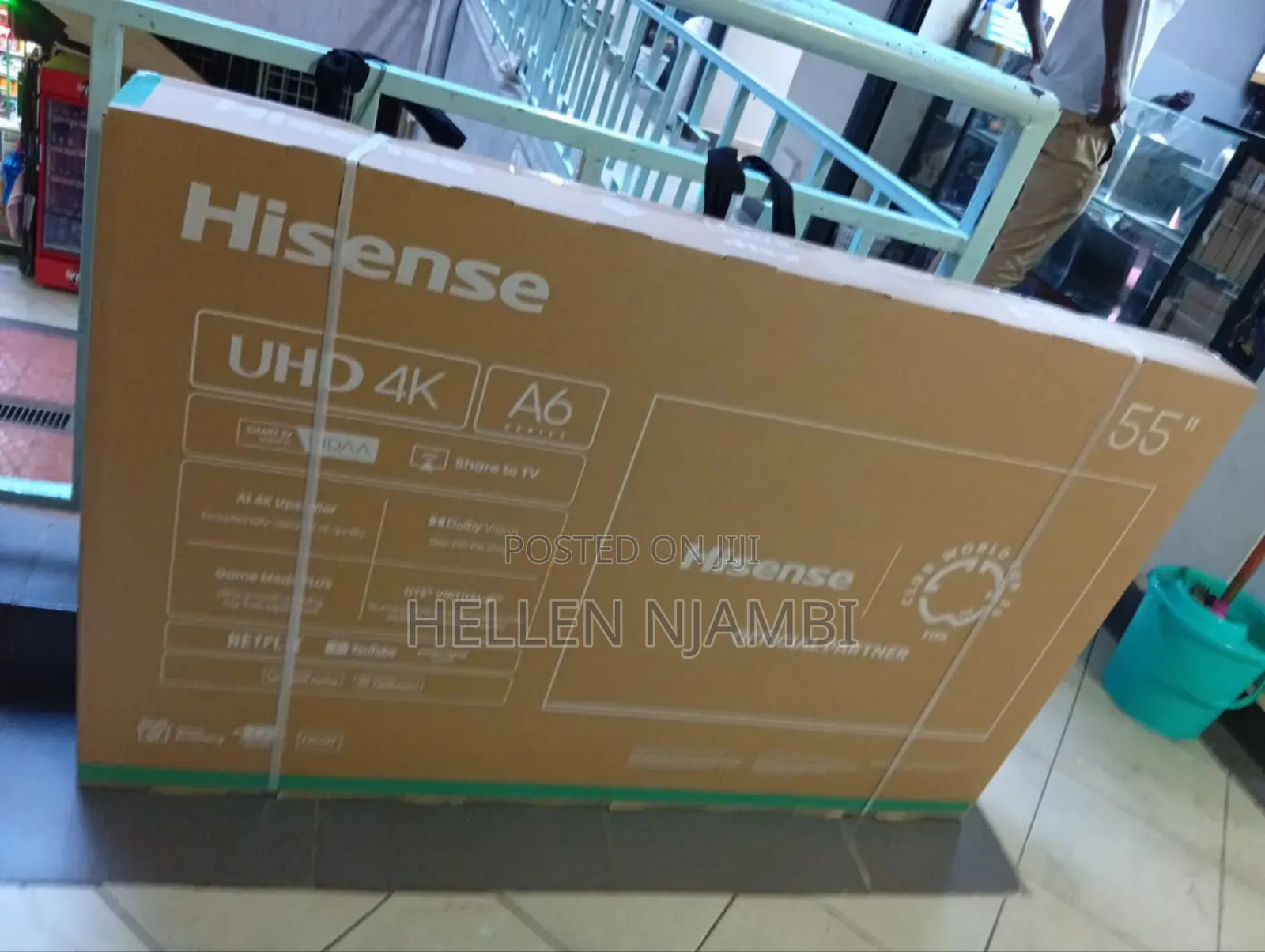 Hisense 55" A6 Series Uhd Smart Tv
