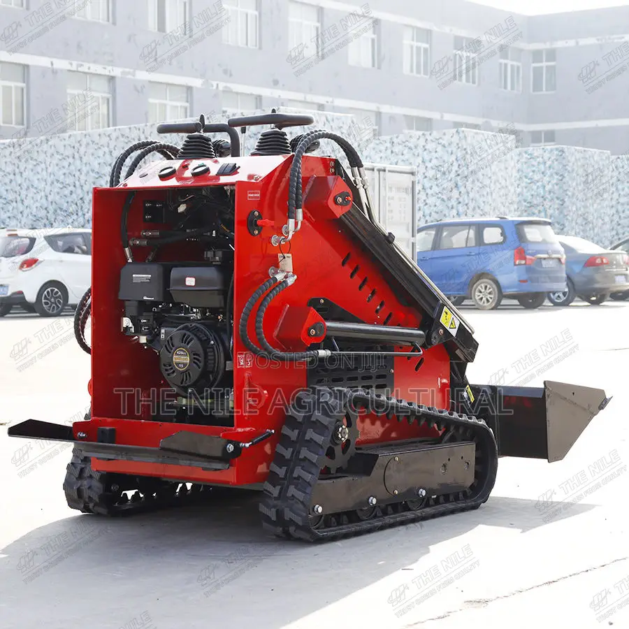 Small Gasoline Skid Steer Loader, Mini Skid Steer Loader