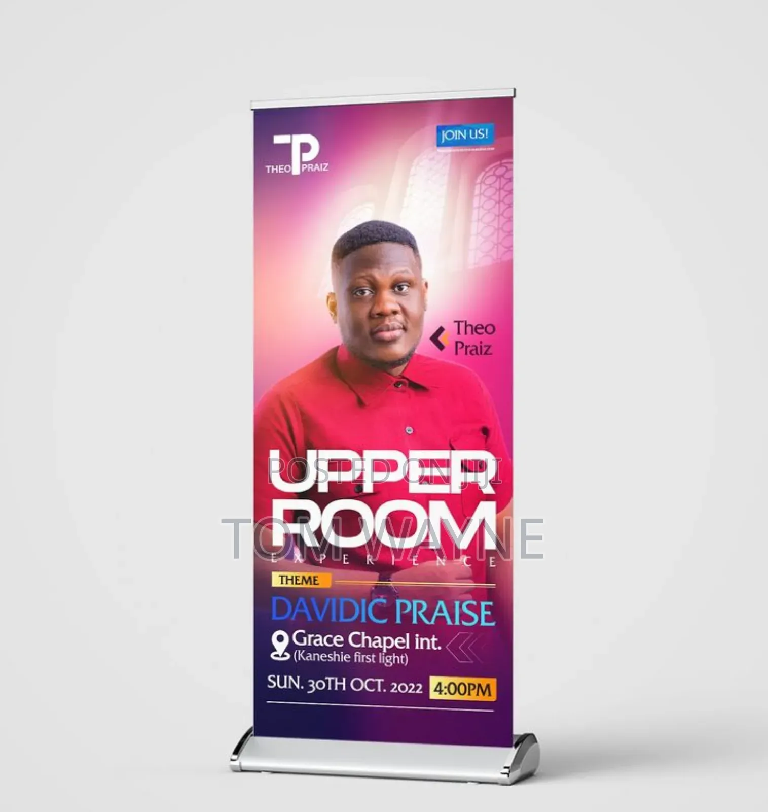 Heavy Broadbased Roll Up Banner Branded With Your Artwork