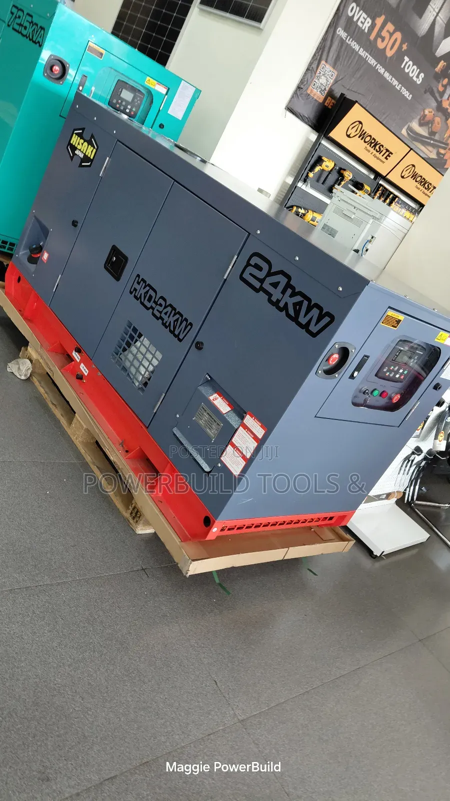Hkd24kw/30kva Hisaki Silent Diesel Automatic Three Phase Generator