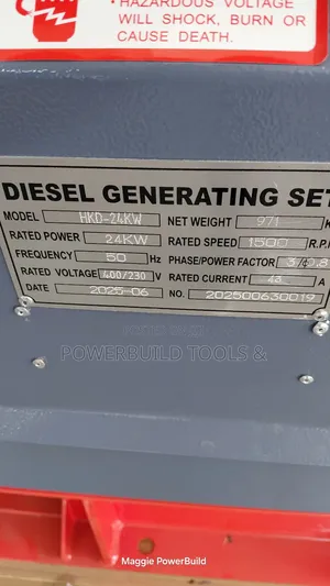 Hkd24kw/30kva Hisaki Silent Diesel Automatic Three Phase Generator