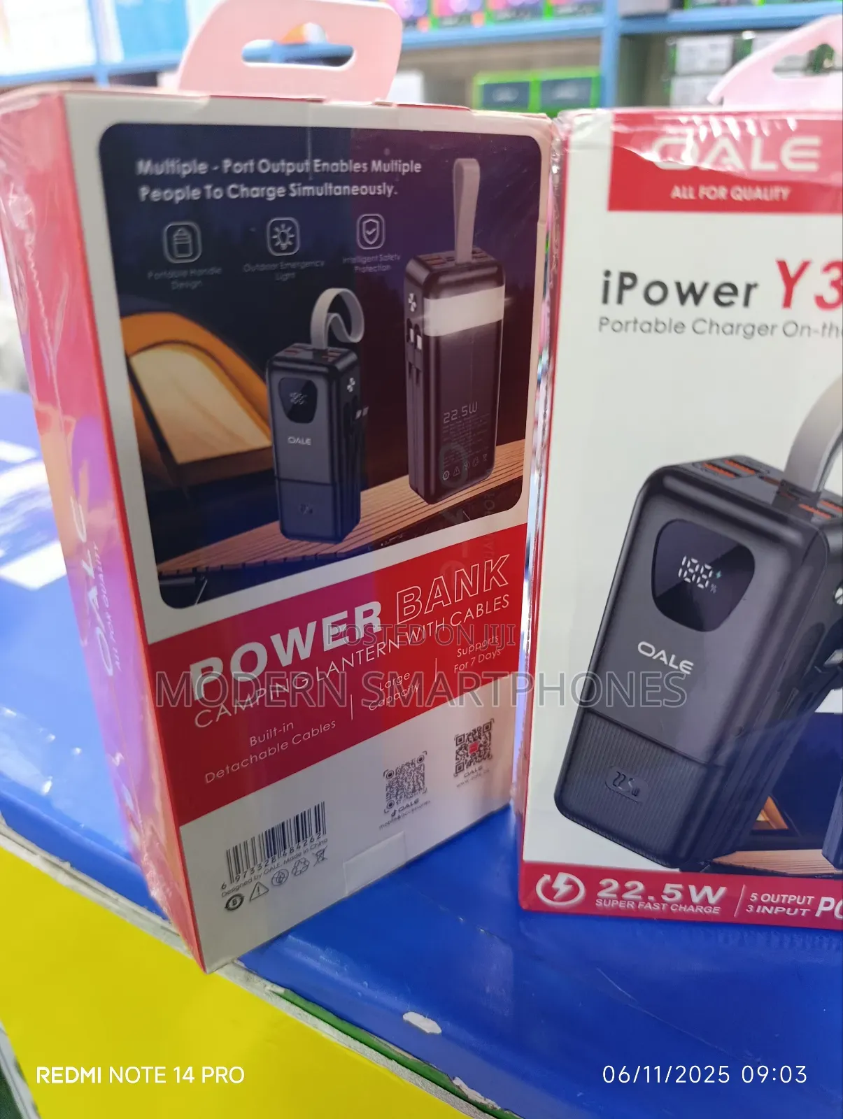 Oale 30000mah Power Bank 22.5w Fast Charging Powerbank