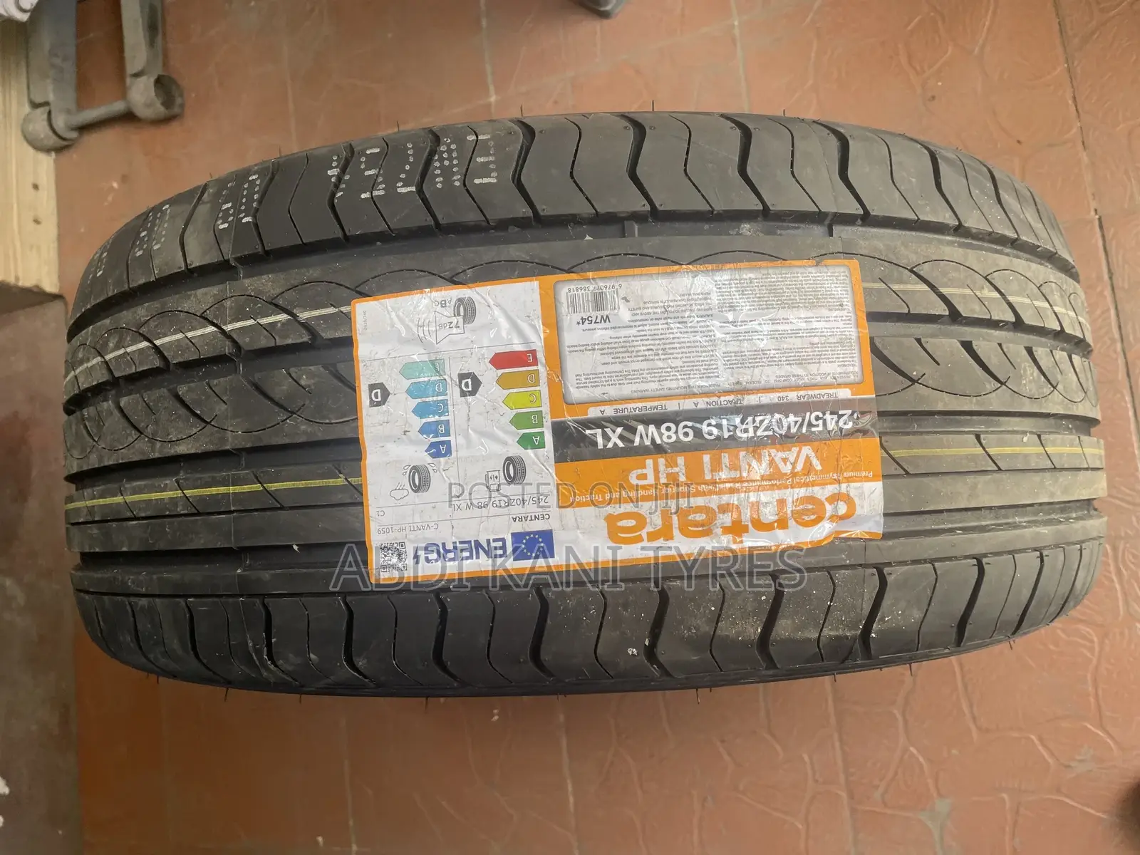 245/40r19 Centara Tyre
