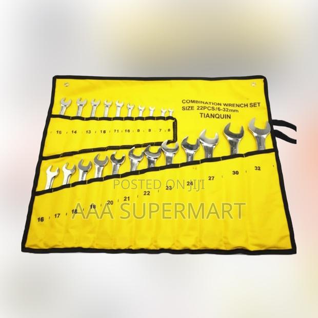 Tq73100 22 Pcs Combination Spanner Set - main view