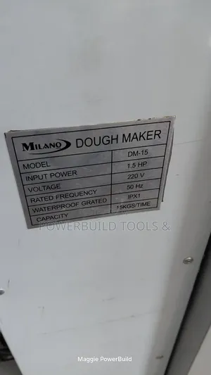 Commercial Dough Maker 15kgs With An Easy To Use Switch