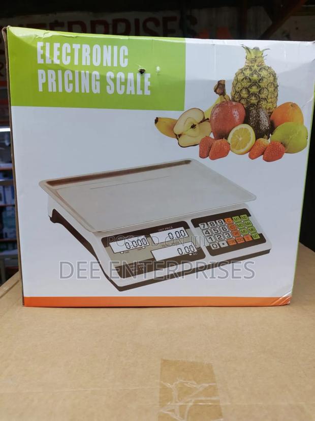 Electronic Pricing Scale - main view