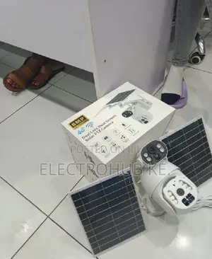 Ubox 6mp Dual Lens 4g Solar PTZ CCTV Camera